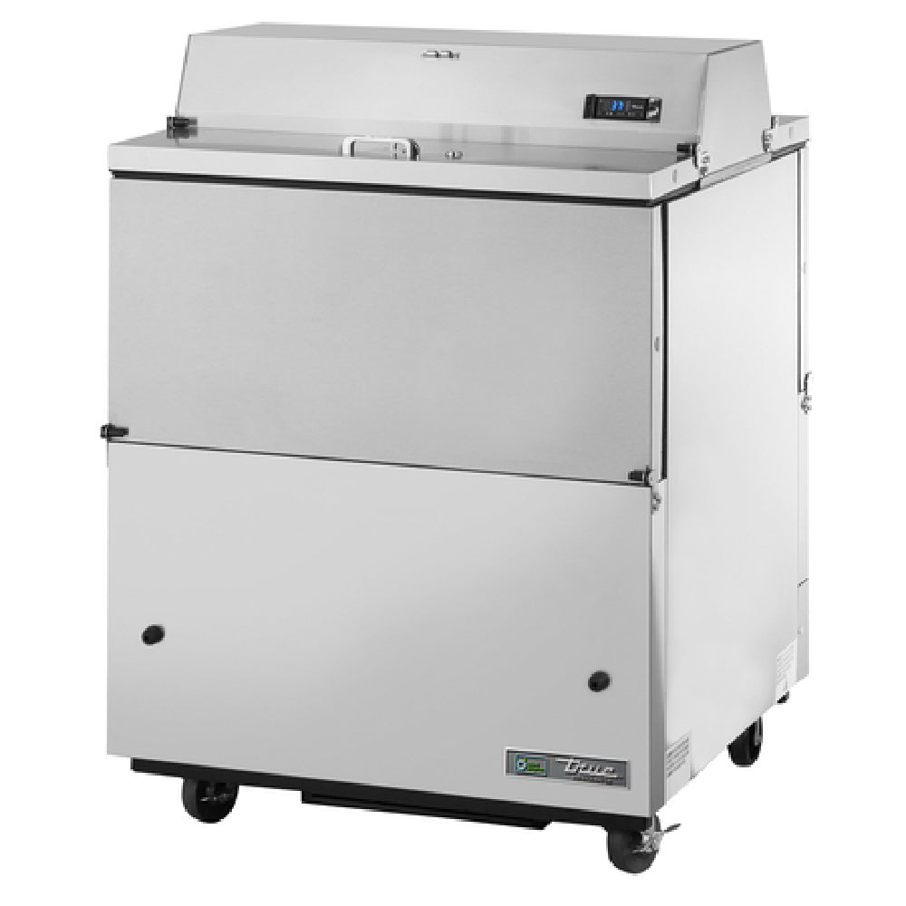 True Mfg. - General Foodservice TMC-34-S-DS-SS-HC - Mobile Milk Cooler, Forced-air