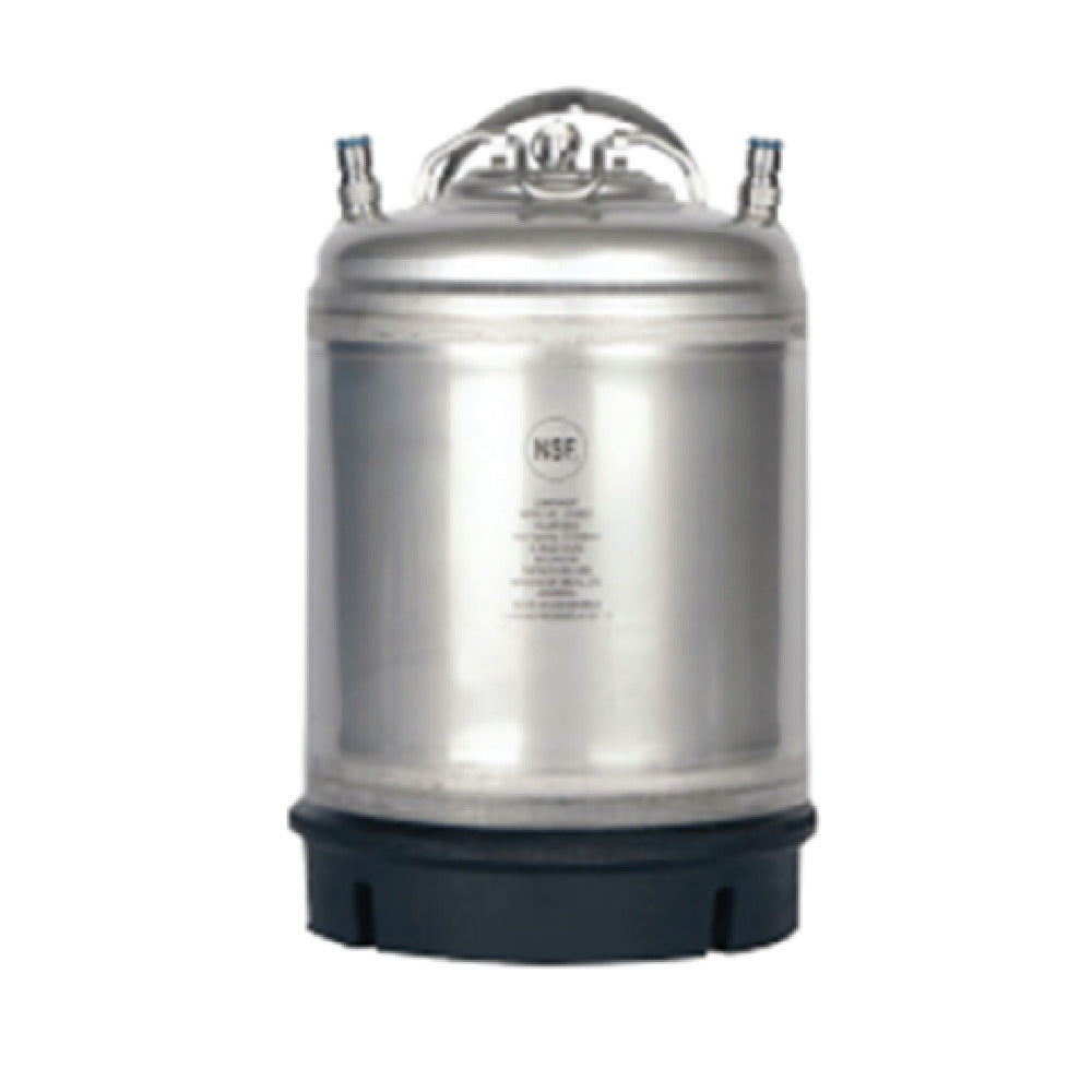 Perlick CC2.5NAT - Cocktail Keg, 2.5 Gallon, With Ball Lock Connections. Quick Disconnects Sold Separately In Parts Bag