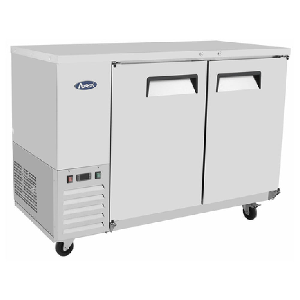 Atosa USA, Inc. MBB48GR - Atosa Back Bar Cooler, Two-section, 48"W X 28-1/10"D X 40-1/8"H