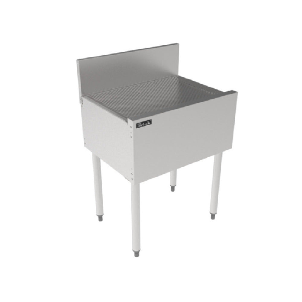 Perlick TS24DB-STK - (Quick Ship) TS Series Underbar Drainboard, 24"W X 18-9/16"D