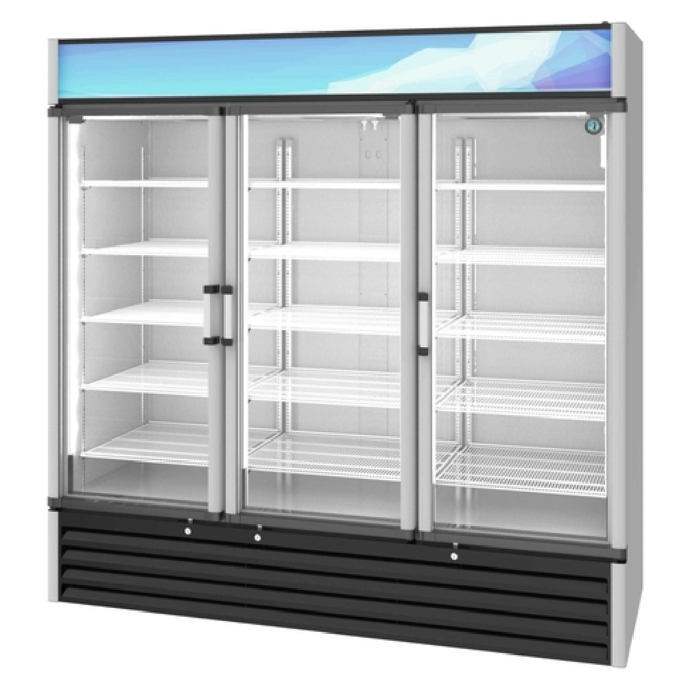 Hoshizaki RM-65-HC - Refrigerated Merchandiser, Reach-in, Three-section
