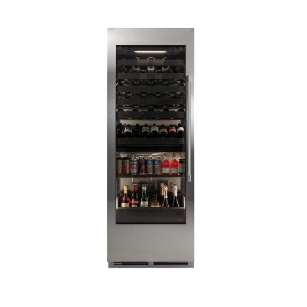 Perlick CC30C-2-4RL Beverage Column Refrigerator Dual-zone 29-3/4"W X 24-1/16"D X 84"H