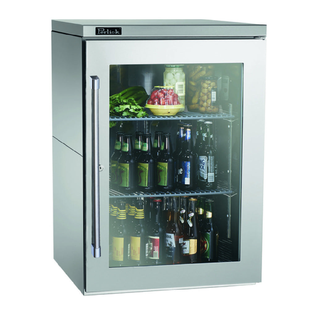 Perlick BBR24 - Refrigerated Back Bar Cabinet, One-section, 24"W