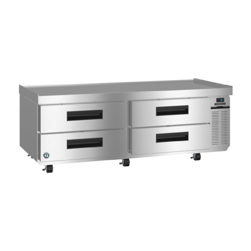Hoshizaki CR72B - Steelheart® Series Refrigerated Equipment Stand, Two-section, 72-1/2"W X 33-1/4"D X 27"H