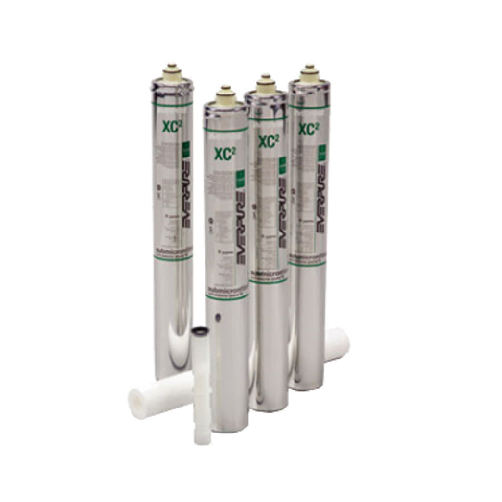 Everpure EV962829 - Quad-XC² Water Filter Cartridge Kit, Quad-XC² Replacement Cartridge Kit