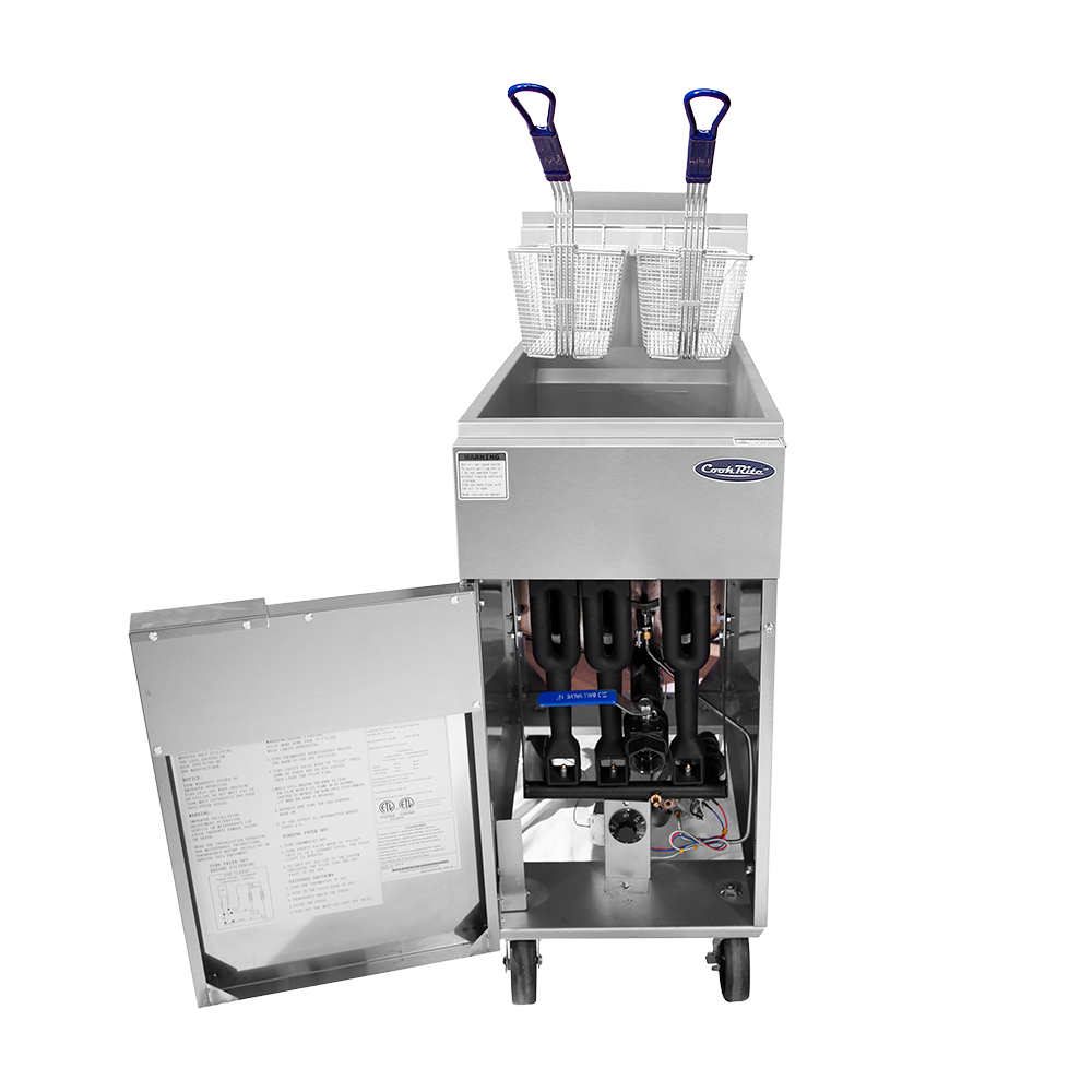 Atosa ATFS-40ES-LP Deep Fryer LP Gas Floor Model