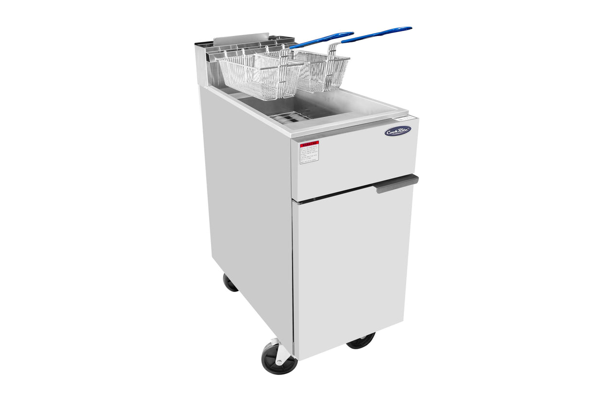Atosa ATFS-40ES-LP Deep Fryer LP Gas Floor Model