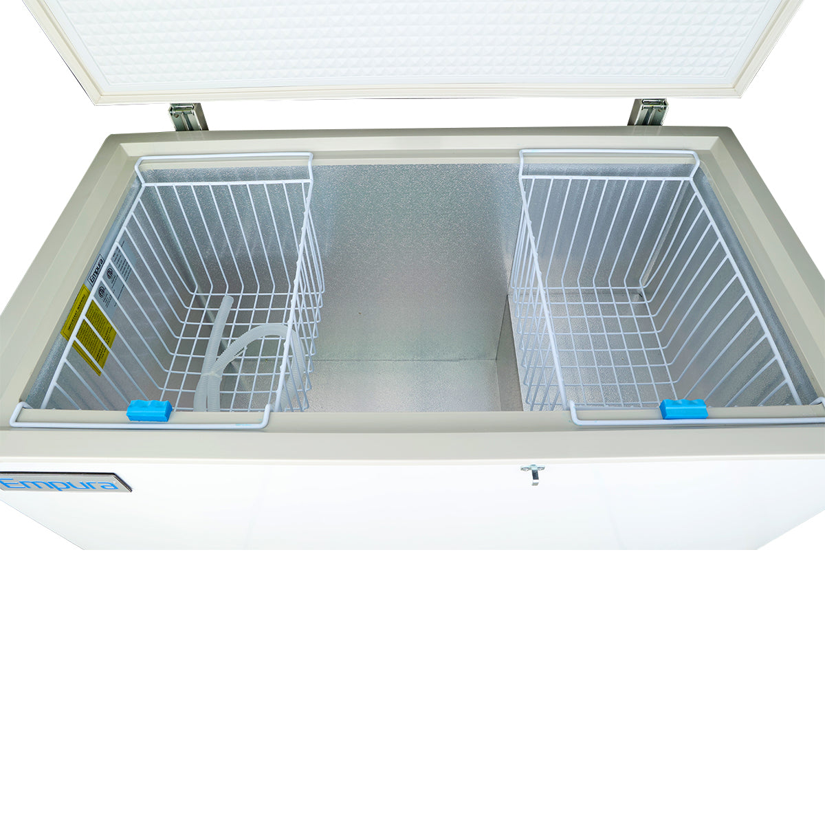 Empura Refrigeration E-CF-11 Solid Lid Chest Freezer 47.05"W X 28.94"D X 33.27"H 11 Cu. Ft. Capacity