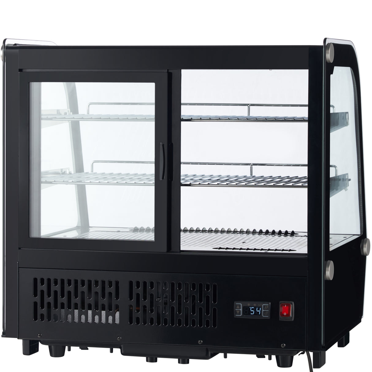 Empura Refrigeration E-RCDC-28B Refrigerated Display Case Countertop 27.6"W × 22.3"D × 27"H