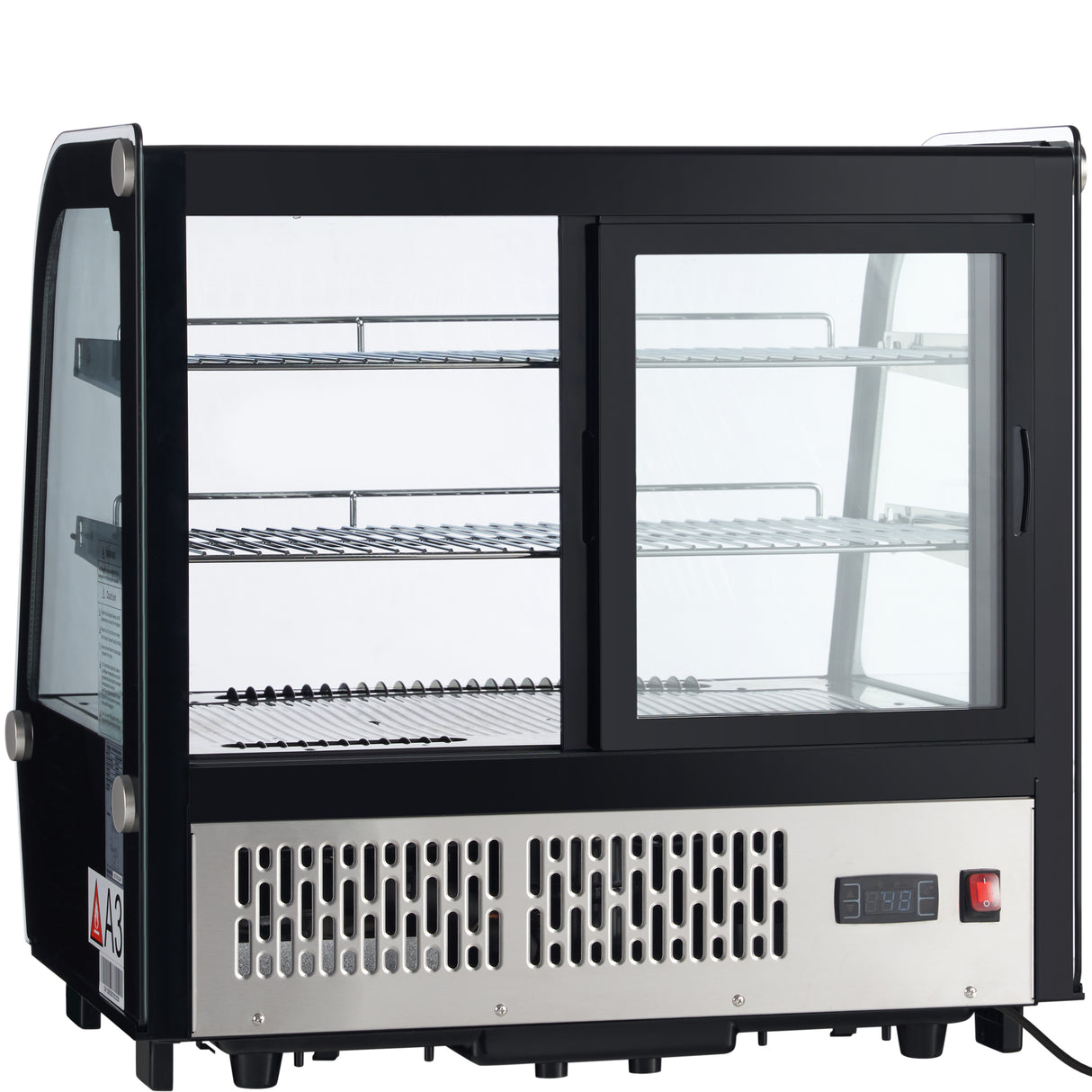 Empura Refrigeration E-RCDC-28S Refrigerated Display Case Countertop 27.6"W × 22.3"D × 27"H