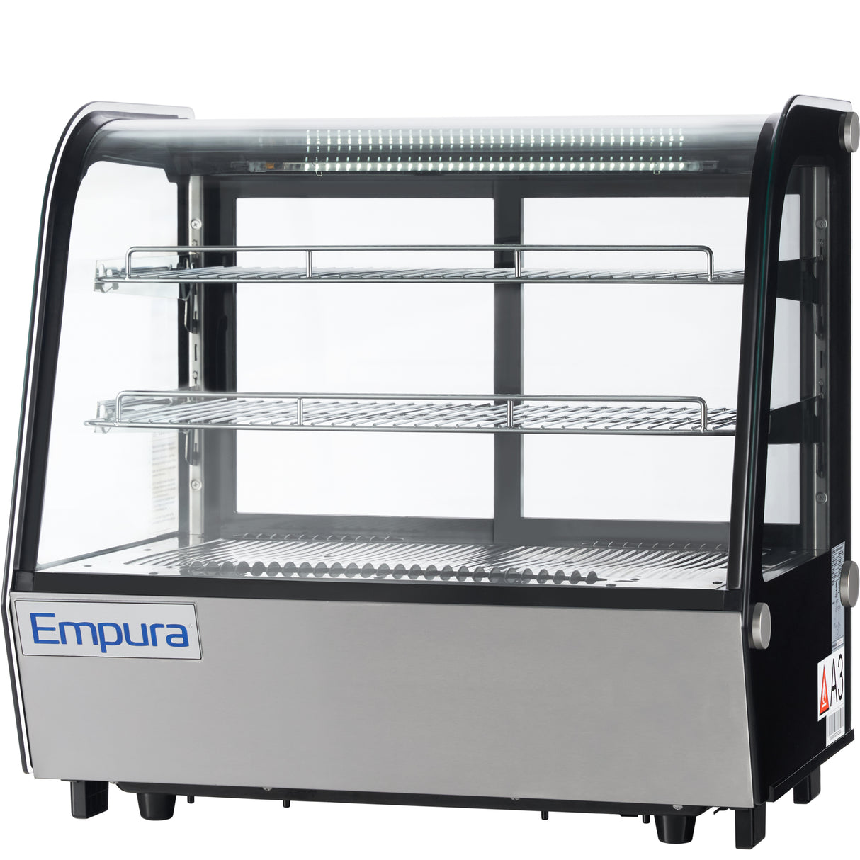 Empura Refrigeration E-RCDC-28S Refrigerated Display Case Countertop 27.6"W × 22.3"D × 27"H