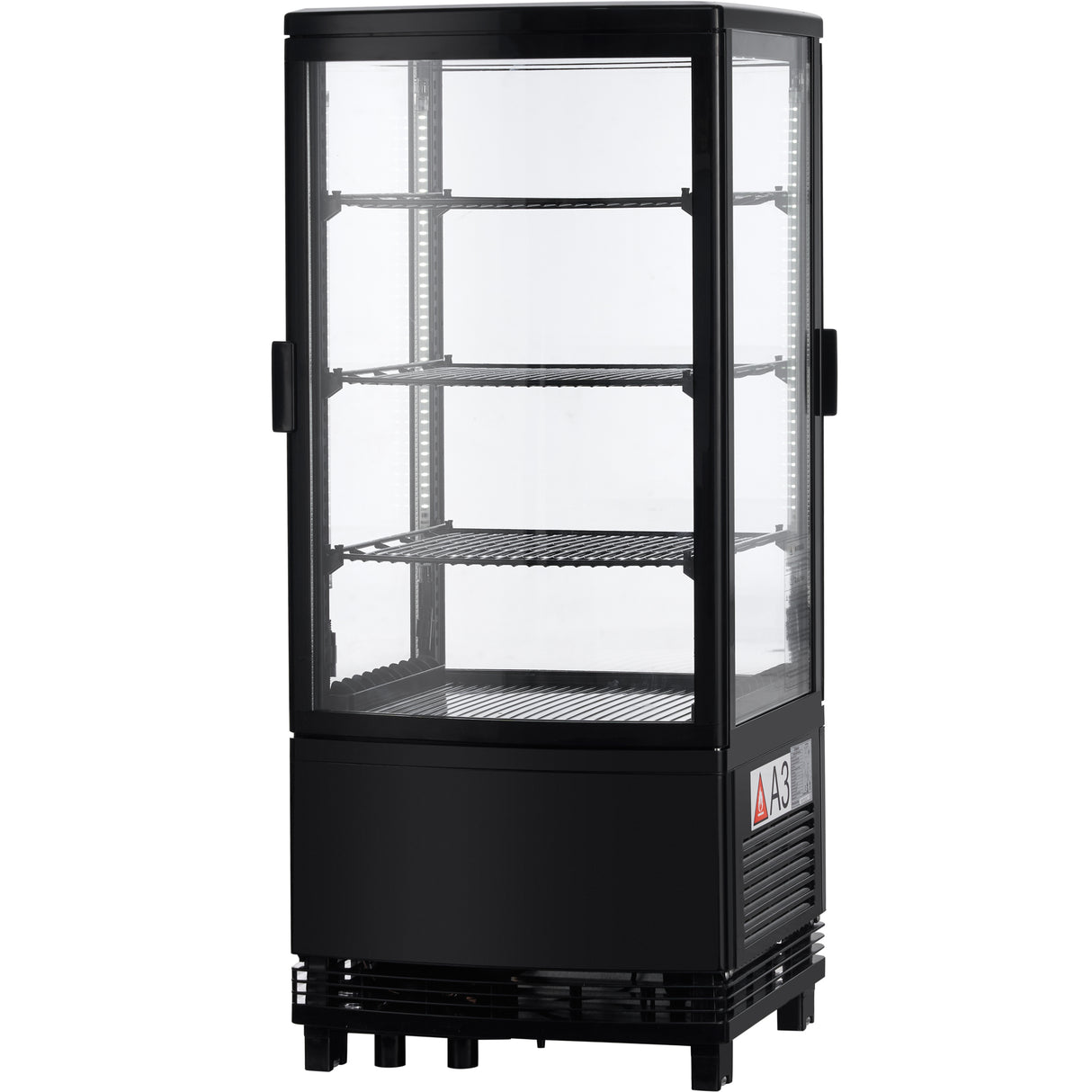 Empura Refrigeration E-RDC-17B-2D Refrigerated Display Case Countertop 16.9"W × 16.6"D × 38.9"H