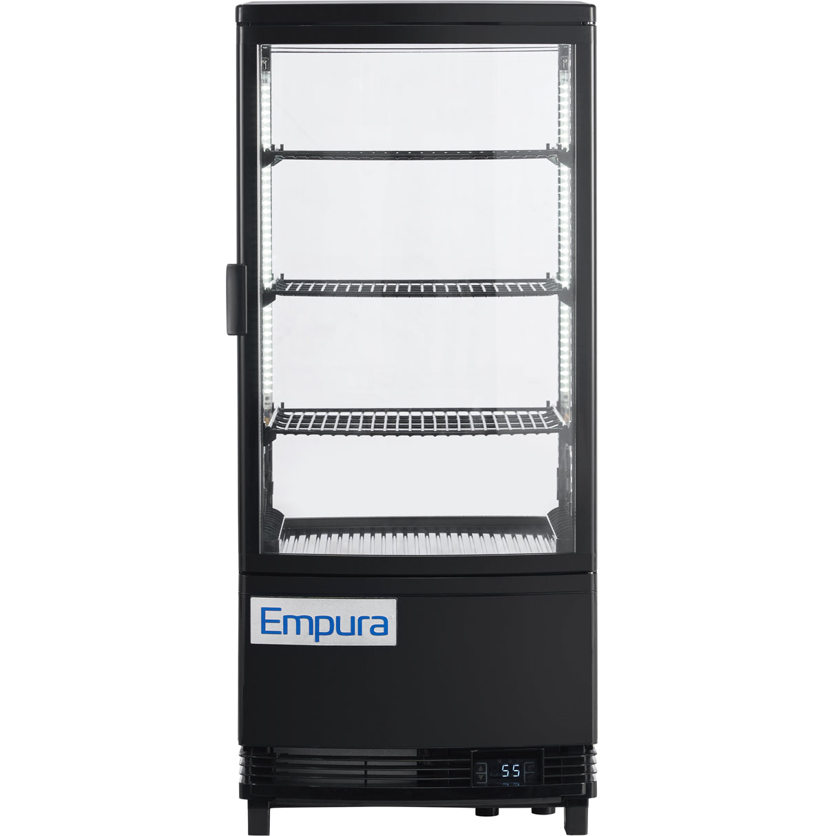 Empura Refrigeration E-RDC-17B-2D Refrigerated Display Case Countertop 16.9"W × 16.6"D × 38.9"H