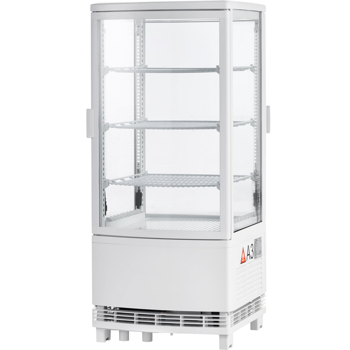 Empura Refrigeration E-RDC-17W-2D Refrigerated Display Case Countertop 16.9"W × 16.6"D × 38.9"H