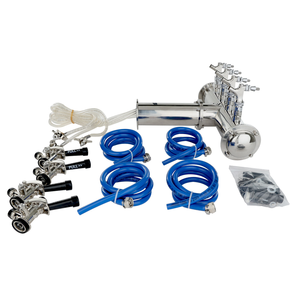 Empura Refrigeration E-KDD-TOWER-KIT-4 Draft Beer Dispensing Tower Kit (4) Faucets Compatible With E-KDD Draft Beer Dispensing Series