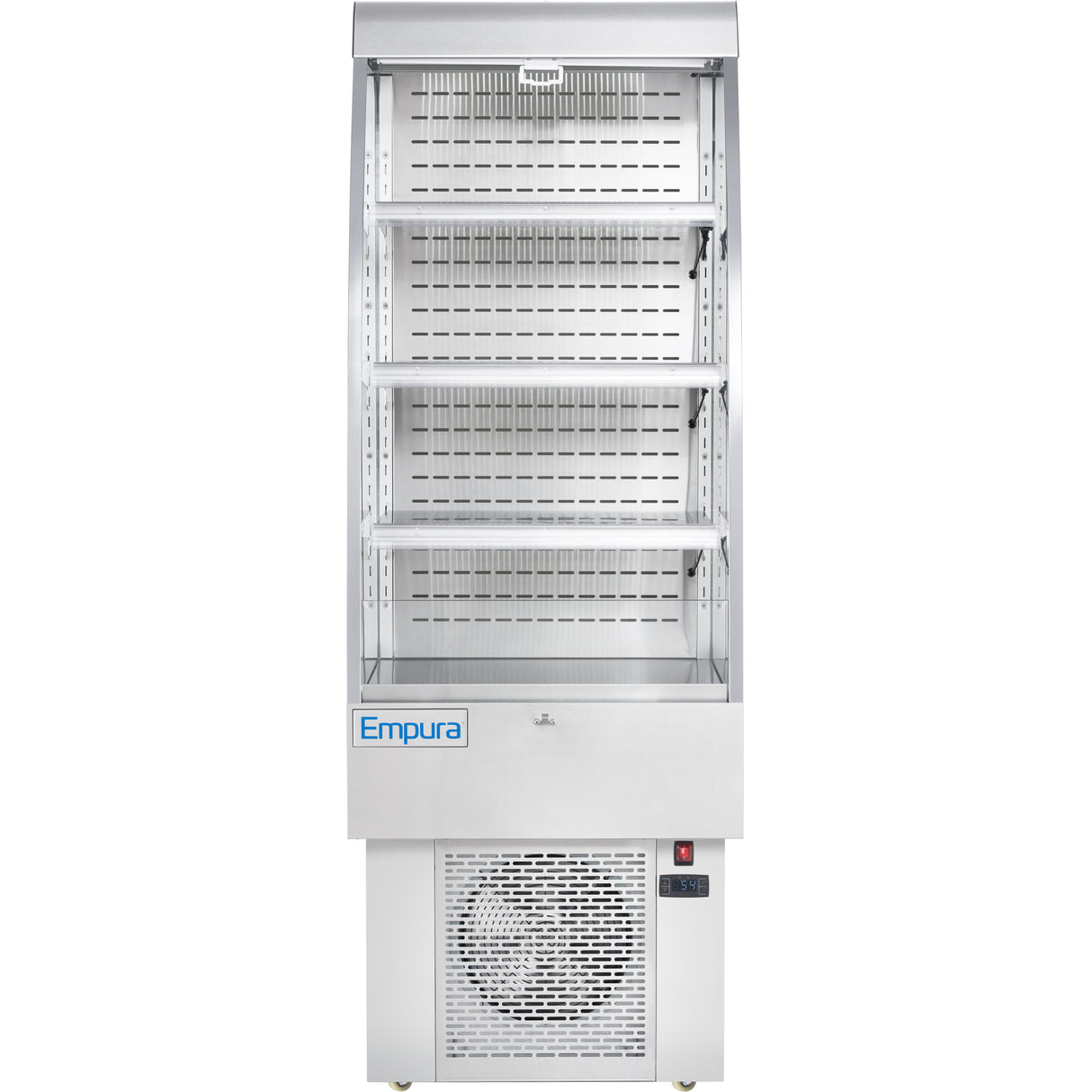 Empura Refrigeration E-VOAR-24-S Open Air Merchandiser 24"W × 29.6"D × 67"H 8.8 Cu. Ft. Capacity