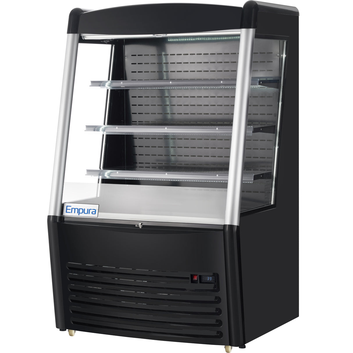 Empura Refrigeration E-VOAR-36B Open Air Merchandiser 36.2"W × 33.3"D × 59.4"H 11.3 Cu. Ft. Capacity