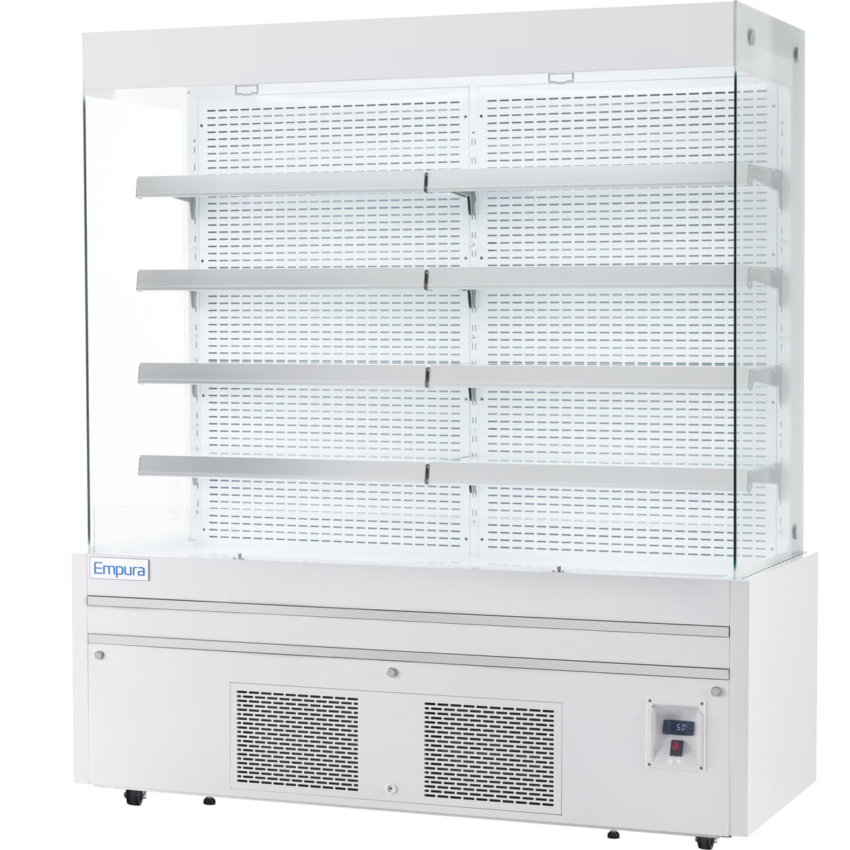 Empura Refrigeration E-VOAR-72W Open Air Merchandiser 72"W × 29"D × 79.9"H 40.9 Cu. Ft. Capacity