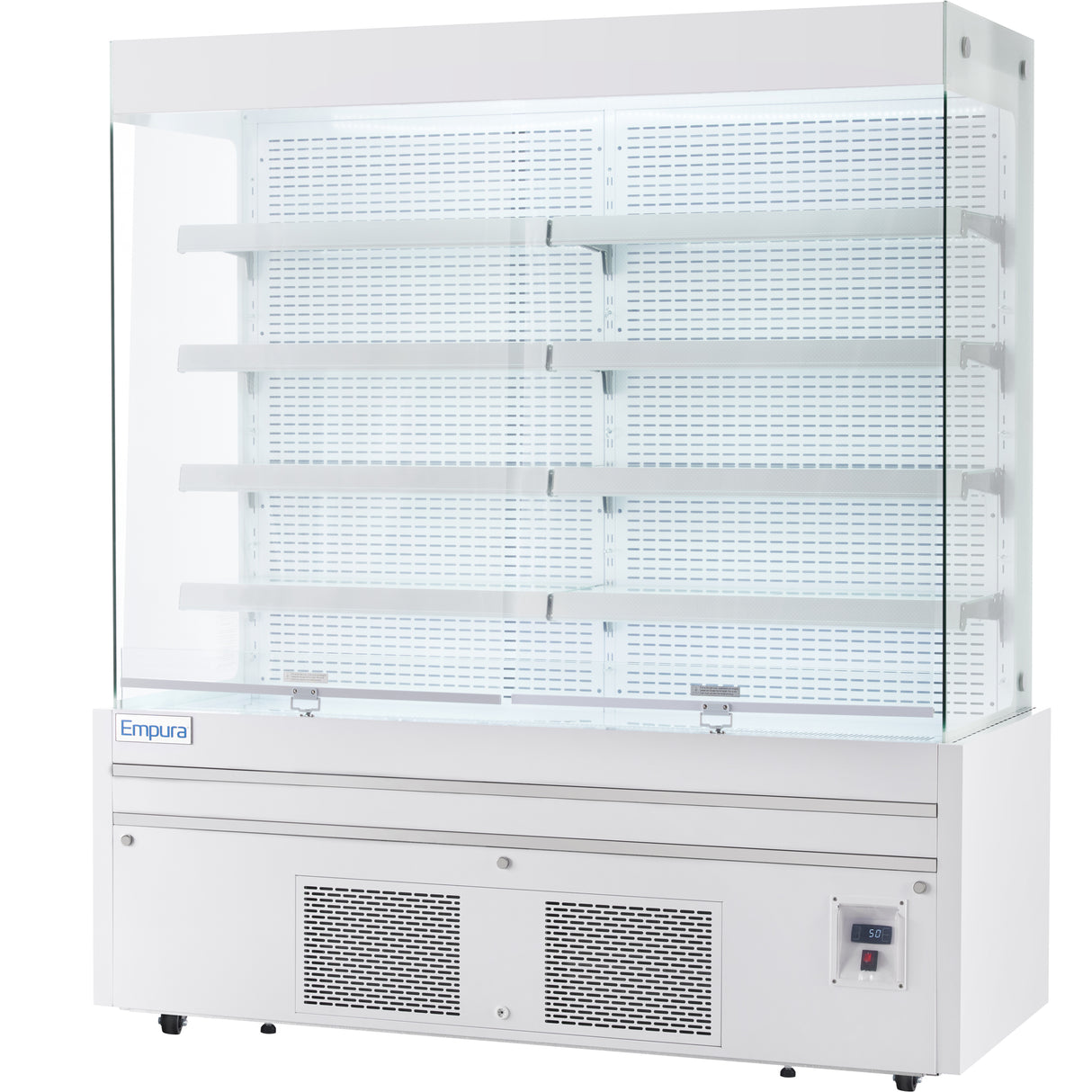 Empura Refrigeration E-VOAR-72W Open Air Merchandiser 72"W × 29"D × 79.9"H 40.9 Cu. Ft. Capacity