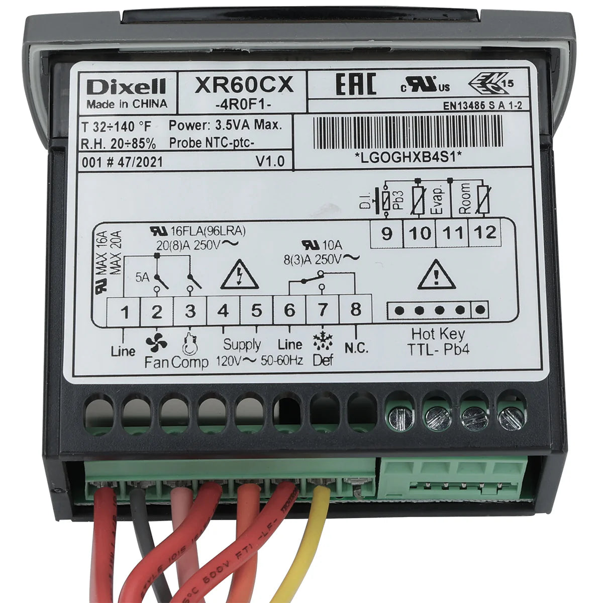 Empura Refrigeration 104020247 Temperature Control Compatible With: E-KB27F E-KB35F E-KB54F