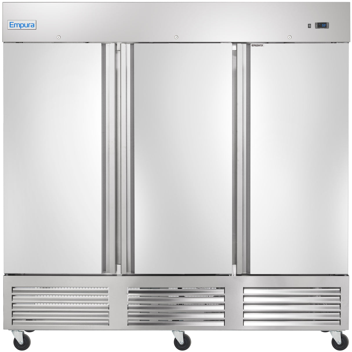 Empura Refrigeration E-KB81R Reach-In Refrigerator 81"W X 32.7"D X 82.3"H 66 Cu. Ft. Capacity
