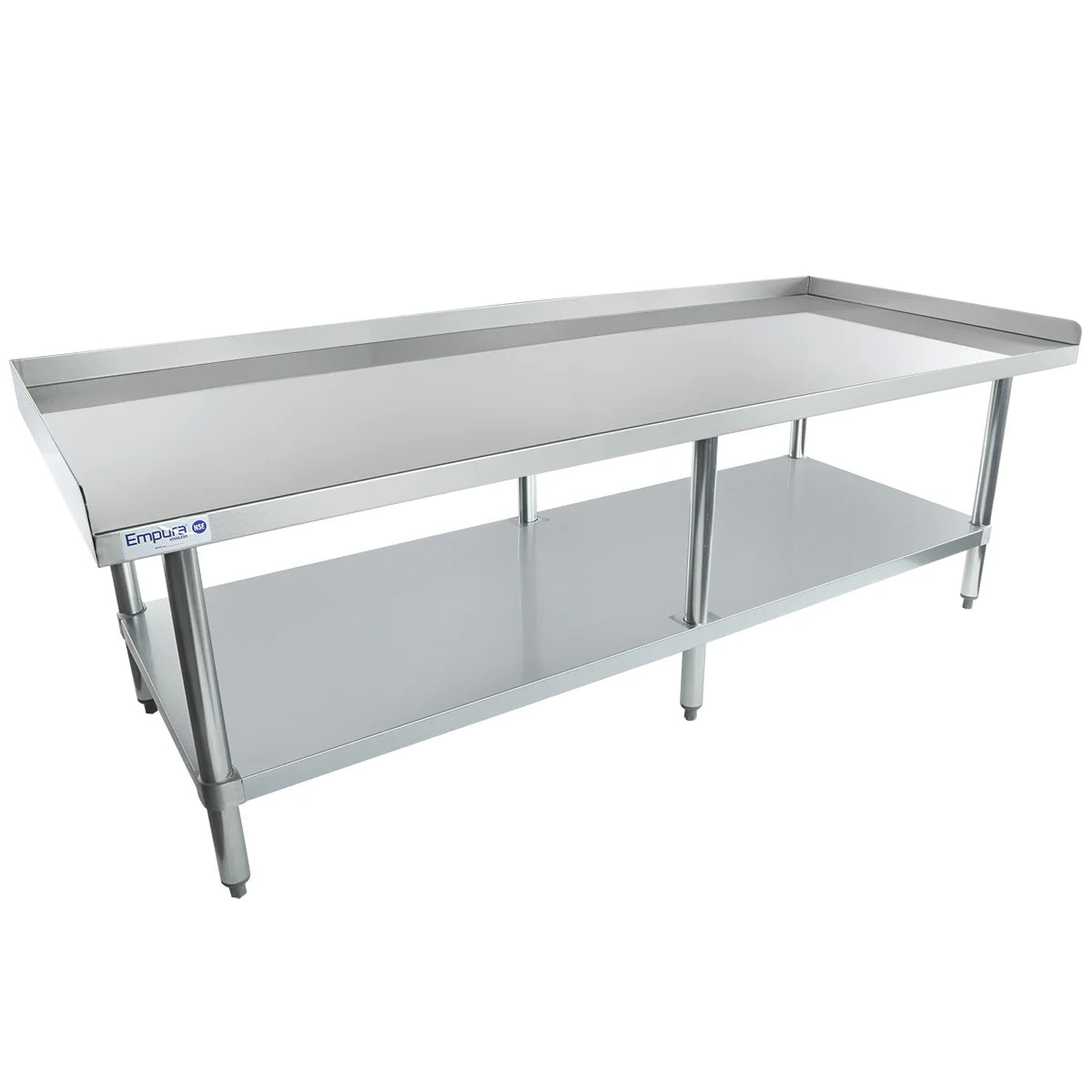 Empura Stainless ES3G3072 Equipment Stand 72"W X 30"D X 25.5"H Standard Duty