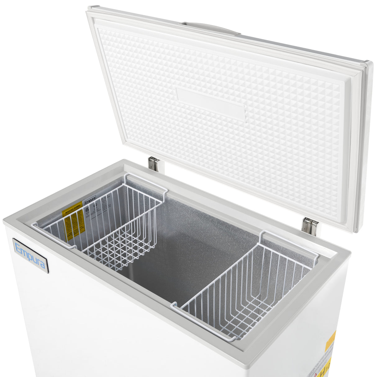 Empura Refrigeration E-CF-7 Solid Lid Chest Freezer 37.52"W X 23.15"D X 31.93"H 7.1 Cu. Ft. Capacity