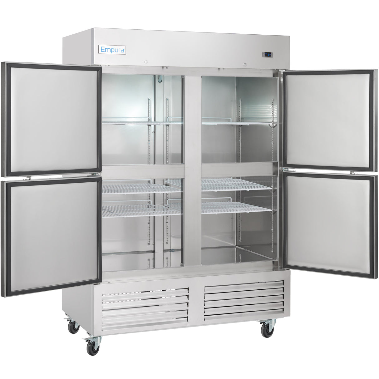 Empura Refrigeration E-KB54FH Reach-In Freezer 53-15/16"W X 32-11/16"D X 82-5/16"H 49 Cu. Ft. Capacity