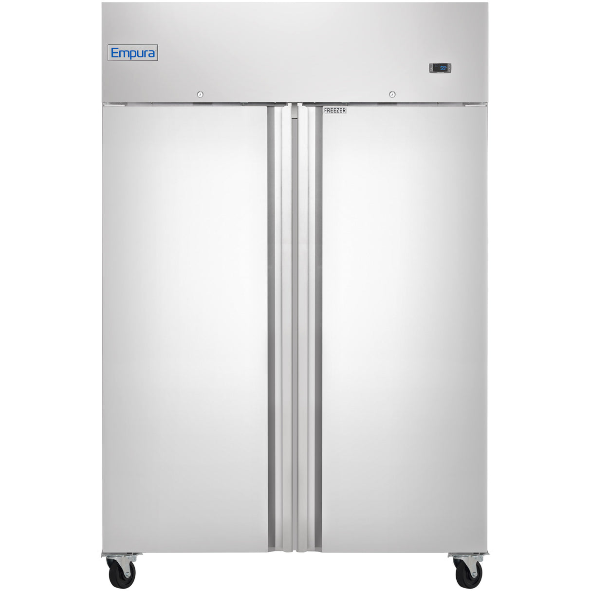 Empura Refrigeration E-KB56TF Reach-In Freezer 2 Swing Solid Doors 53.9"W X 32.7"D X 82.3"H