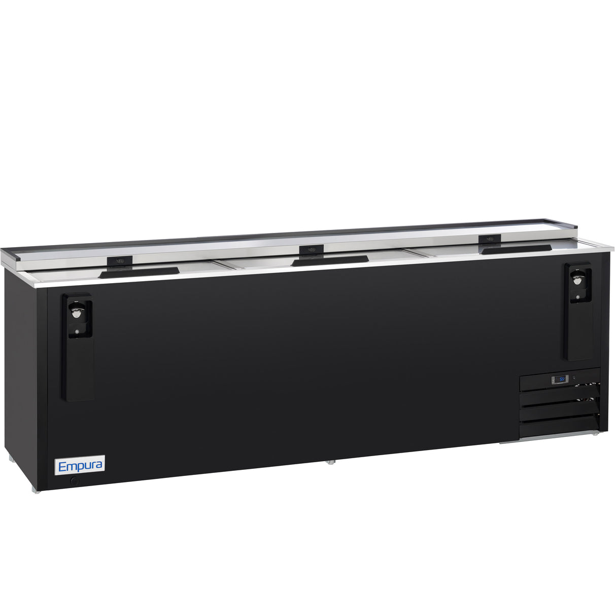 Empura Refrigeration E-KBC-95 Bottle Cooler 95.3"W X 27"D X 35"H 29 Cu. Ft. Capacity