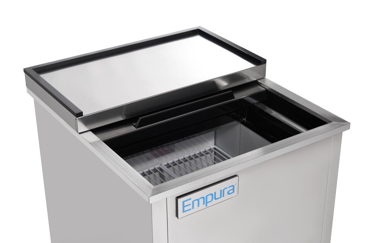 Empura Refrigeration E-KBGF24-S Glass Froster 24"W X 27 1/16"D X 34 7/8"H 2 Shelves And Bottom Rack Standard