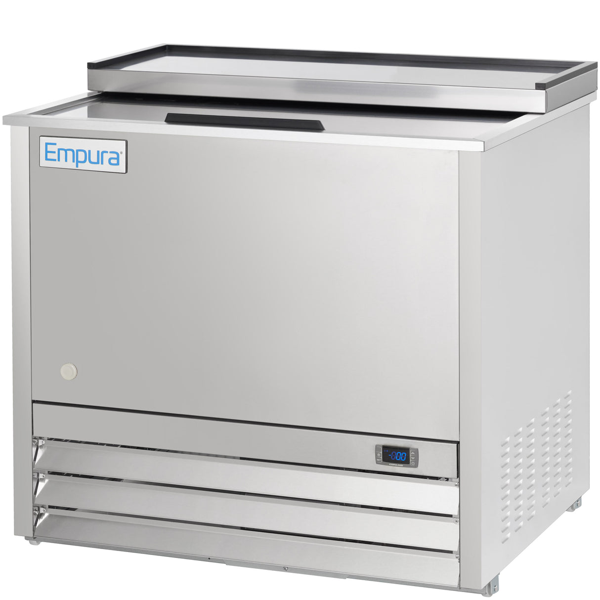 Empura Refrigeration E-KBGF36-S Glass Froster 36 13/16"W X 27 1/16"D X 34 7/8"H 2 Shelves And Bottom Rack Standard