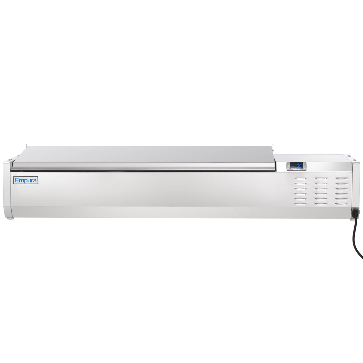 Empura Refrigeration E-KBRPS-55-S Refrigerated Countertop Prep Unit 55"W X 15-3/8"D X 11-15/16"H