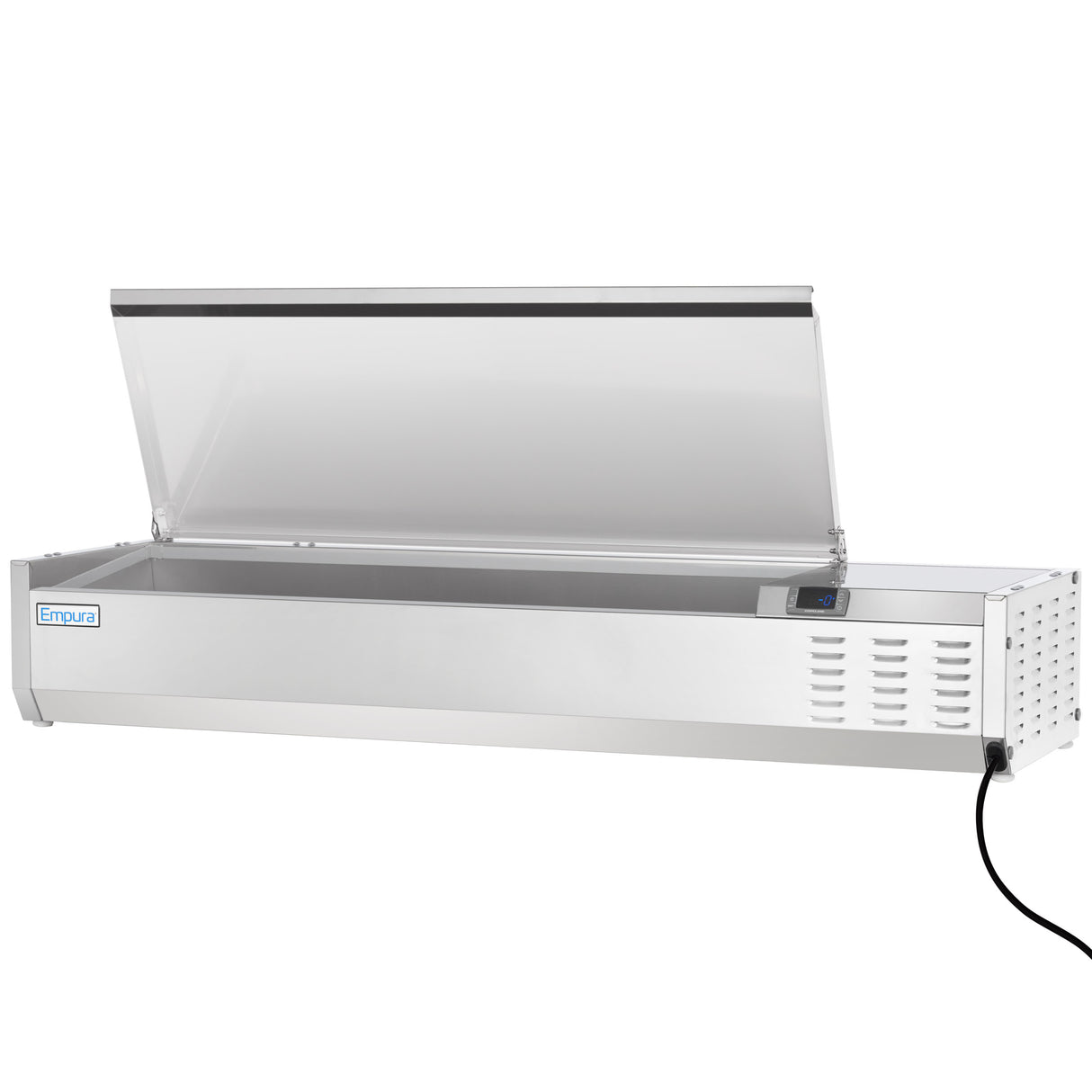 Empura Refrigeration E-KBRPS-55-S Refrigerated Countertop Prep Unit 55"W X 15-3/8"D X 11-15/16"H