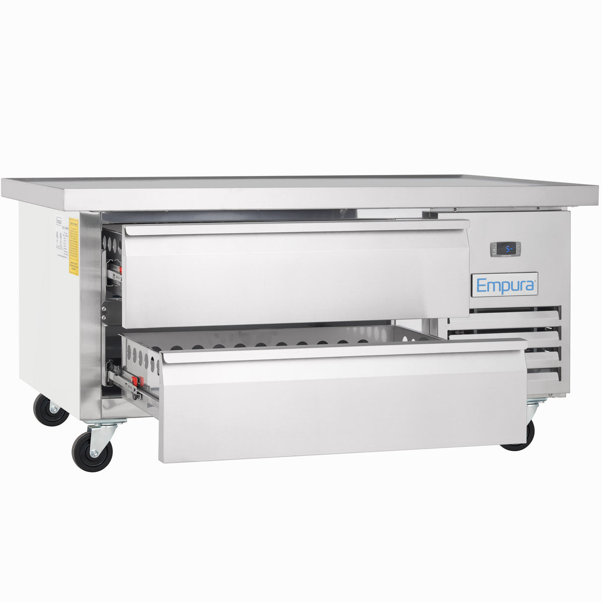 Empura Refrigeration E-KCBRC52 Refrigerated Equipment Stand 52"W X 31.9"D X 26.8"H 6.1 Cu. Ft. Capacity