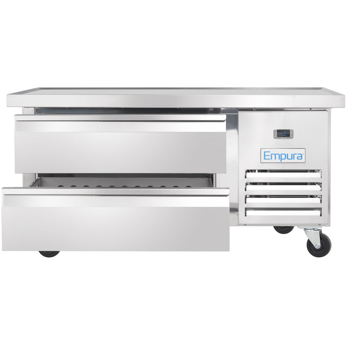 Empura Refrigeration E-KCBRC52 Refrigerated Equipment Stand 52"W X 31.9"D X 26.8"H 6.1 Cu. Ft. Capacity