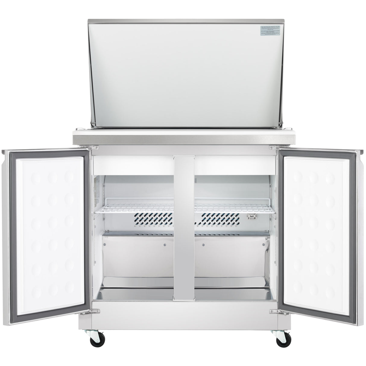 Empura Refrigeration E-KSP36M Refrigerated Sandwich/Salad Mega Top Prep Table 36.2"W X 34.5"D X 43.2"H