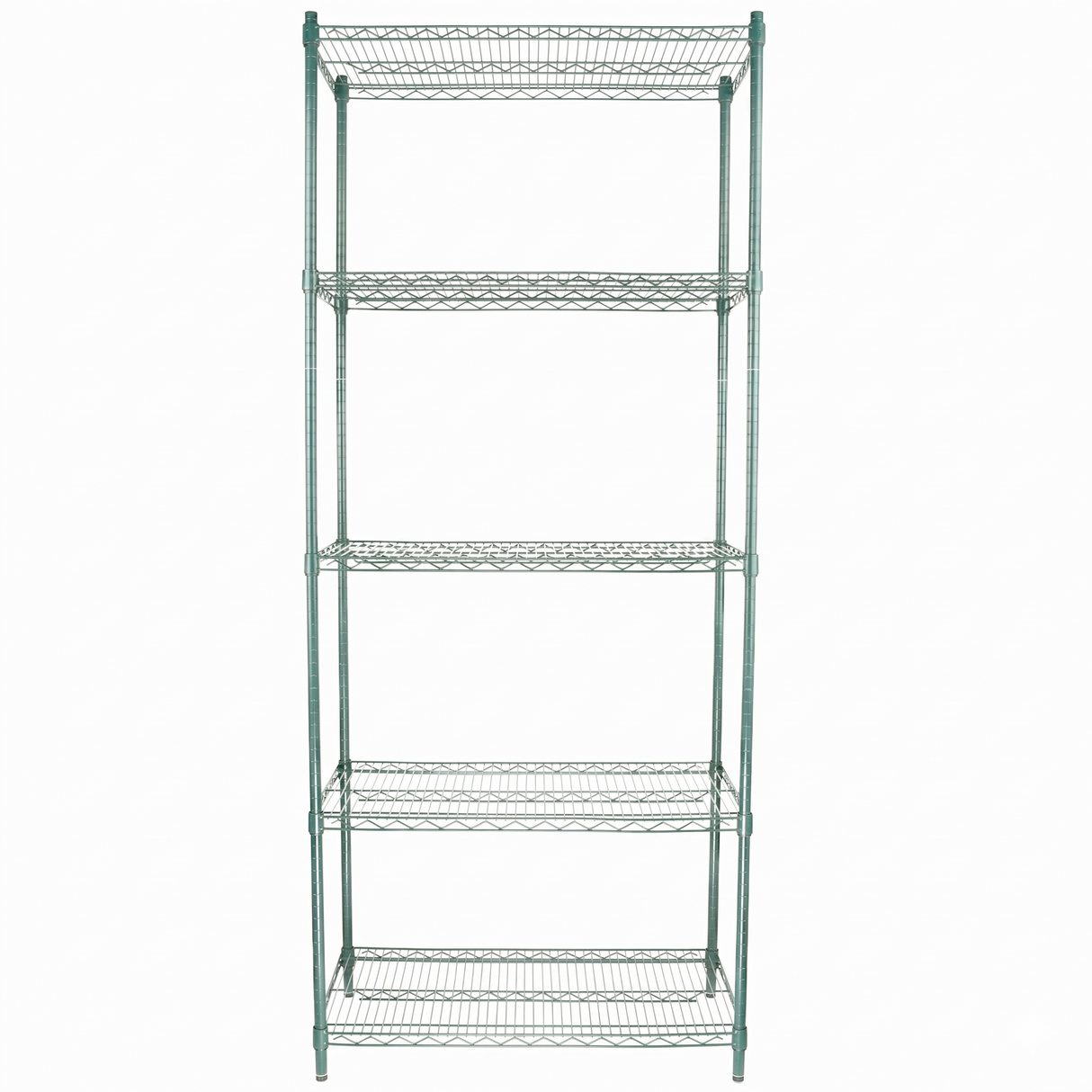 Empura Stainless E-WS183686 Shelving Unit 36"W X 18"D X 86"H 5-shelf
