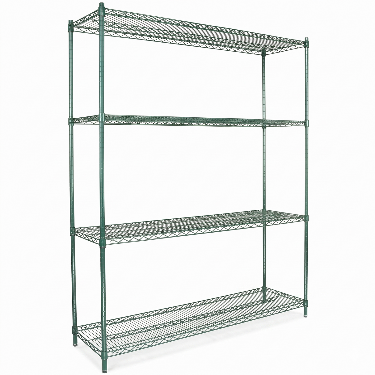 Empura Stainless E-WS186074 Shelving Unit 60"W X 18"D X 74"H 4-shelf
