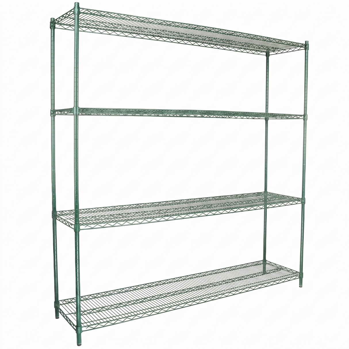 Empura Stainless E-WS187274 Shelving Unit 72"W X 18"D X 74"H 4-shelf