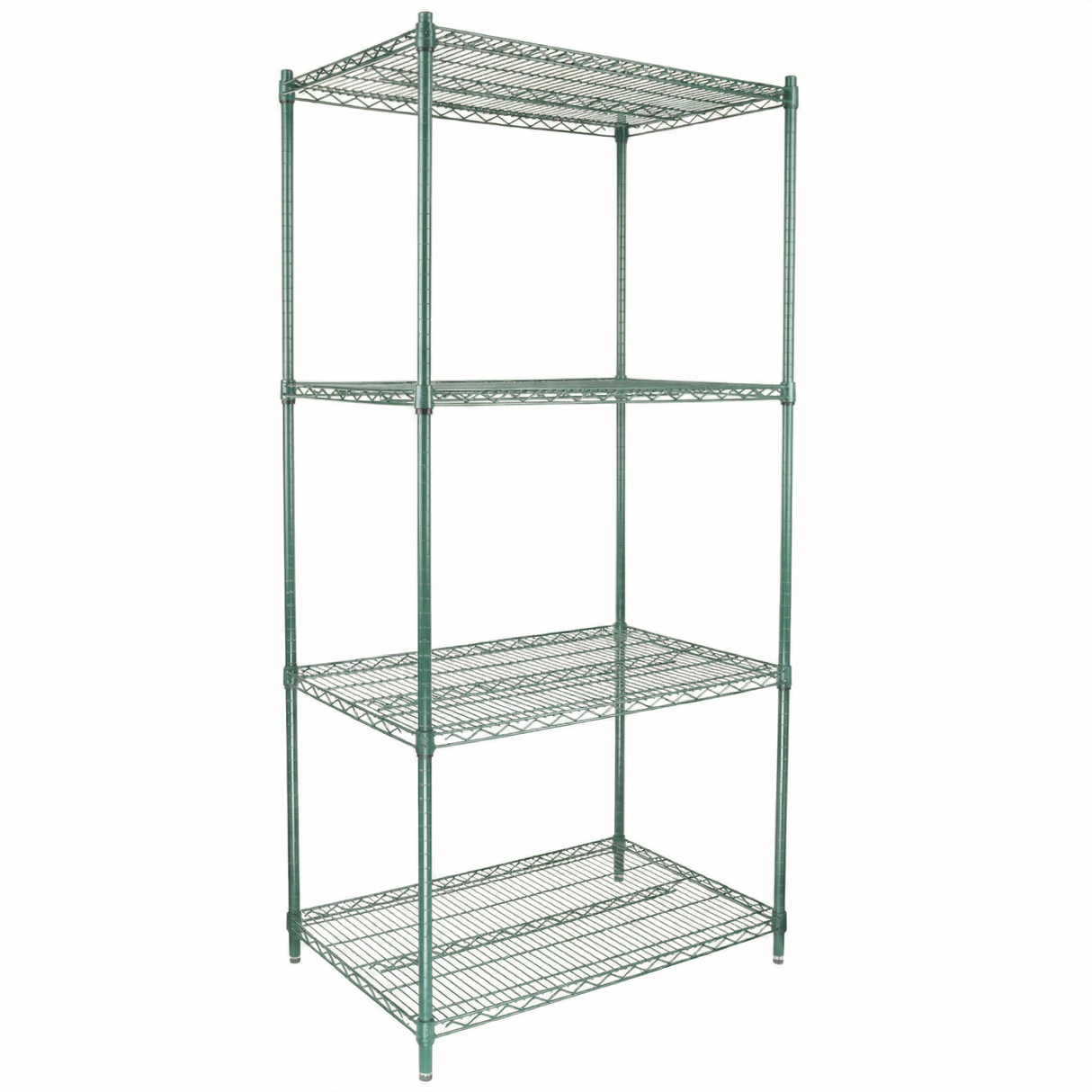 Empura Stainless E-WS244874 Shelving Unit 48"W X 24"D X 74"H 4-shelf