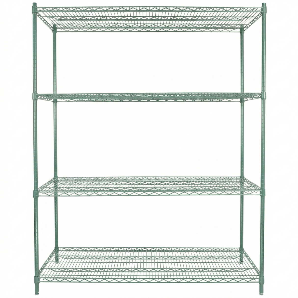 Empura Stainless E-WS246074 Shelving Unit 60"W X 24"D X 86"H 4-shelf