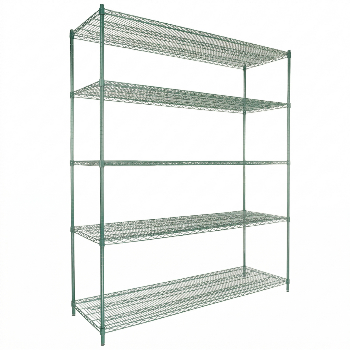 Empura Stainless E-WS247286 Shelving Unit 72"W X 24"D X 86"H 5-shelf