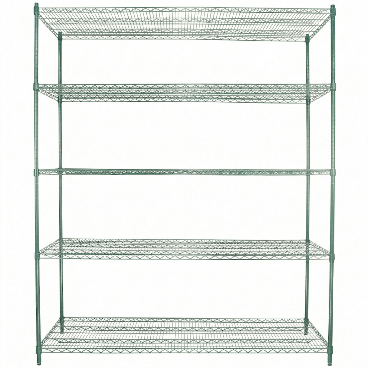 Empura Stainless E-WS247286 Shelving Unit 72"W X 24"D X 86"H 5-shelf
