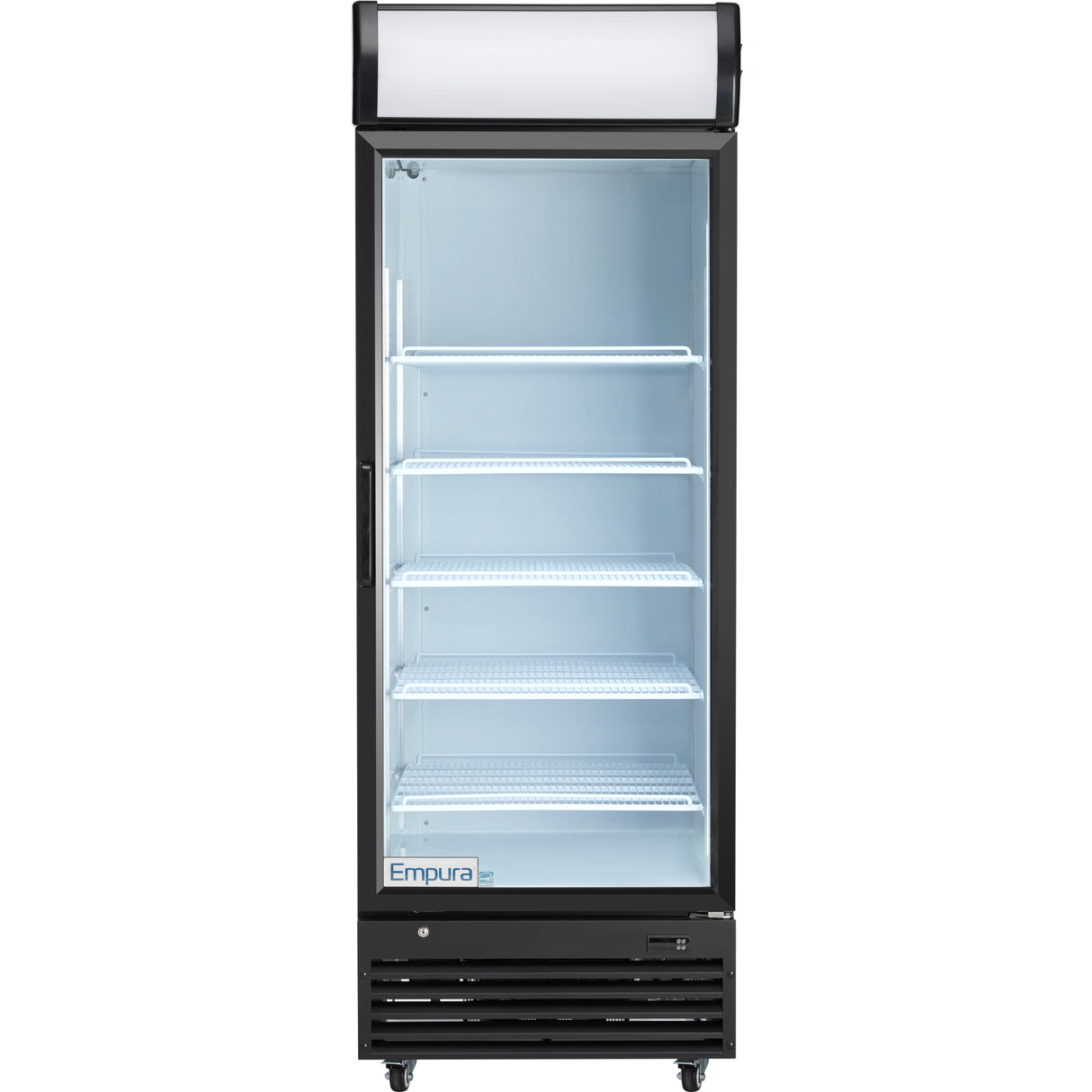 Empura Refrigeration EGM-23B Refrigerated Merchandiser 27.56"W X 31.1"D X 81.02"H 21 Cu. Ft. Capacity
