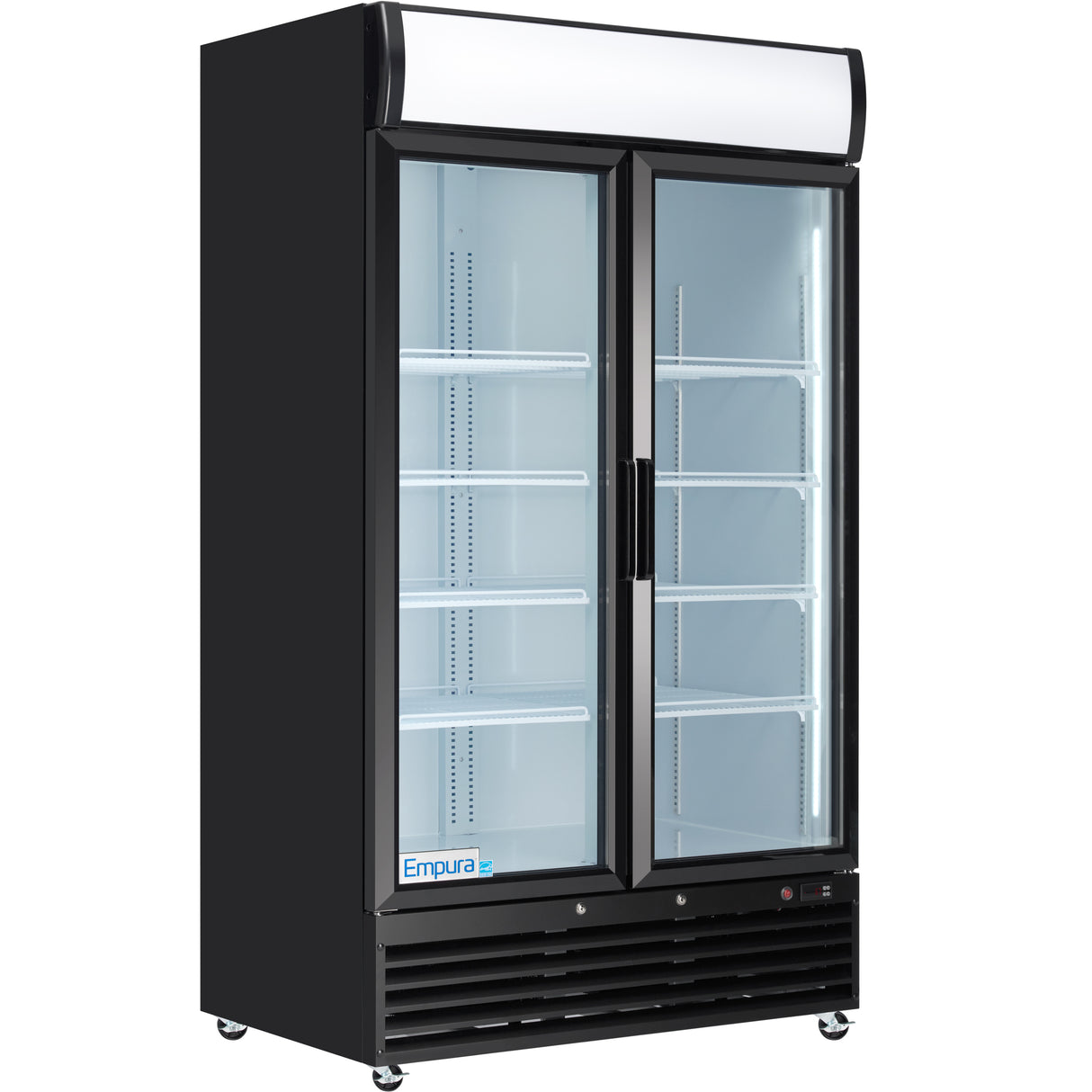Empura Refrigeration EGM-36B Refrigerated Merchandiser 44.49"W X 28.35"D X 79.65"H 35 Cu. Ft. Capacity