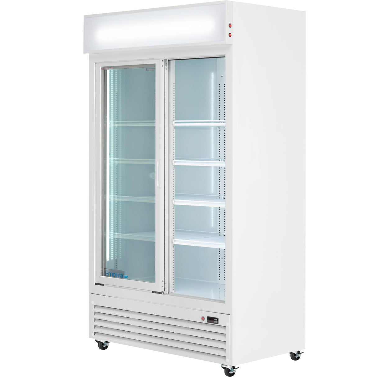 Empura Refrigeration ESM-36W Refrigerated Merchandiser 44.49"W X 27.56"D X 79.65"H 35 Cu. Ft. Capacity