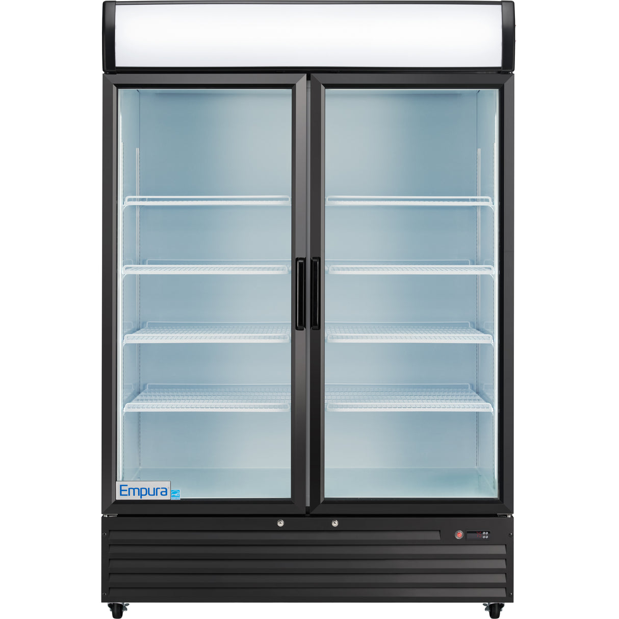 Empura Refrigeration EGM-50B Refrigerated Merchandiser 52.36"W X 32.28"D X 79.65"H 48 Cu. Ft. Capacity