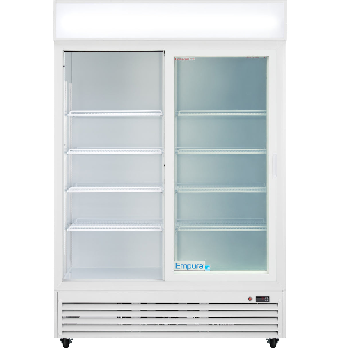 Empura Refrigeration ESM-50W Refrigerated Merchandiser 52.36"W X 31.5"D X 79.65"H 48 Cu. Ft. Capacity