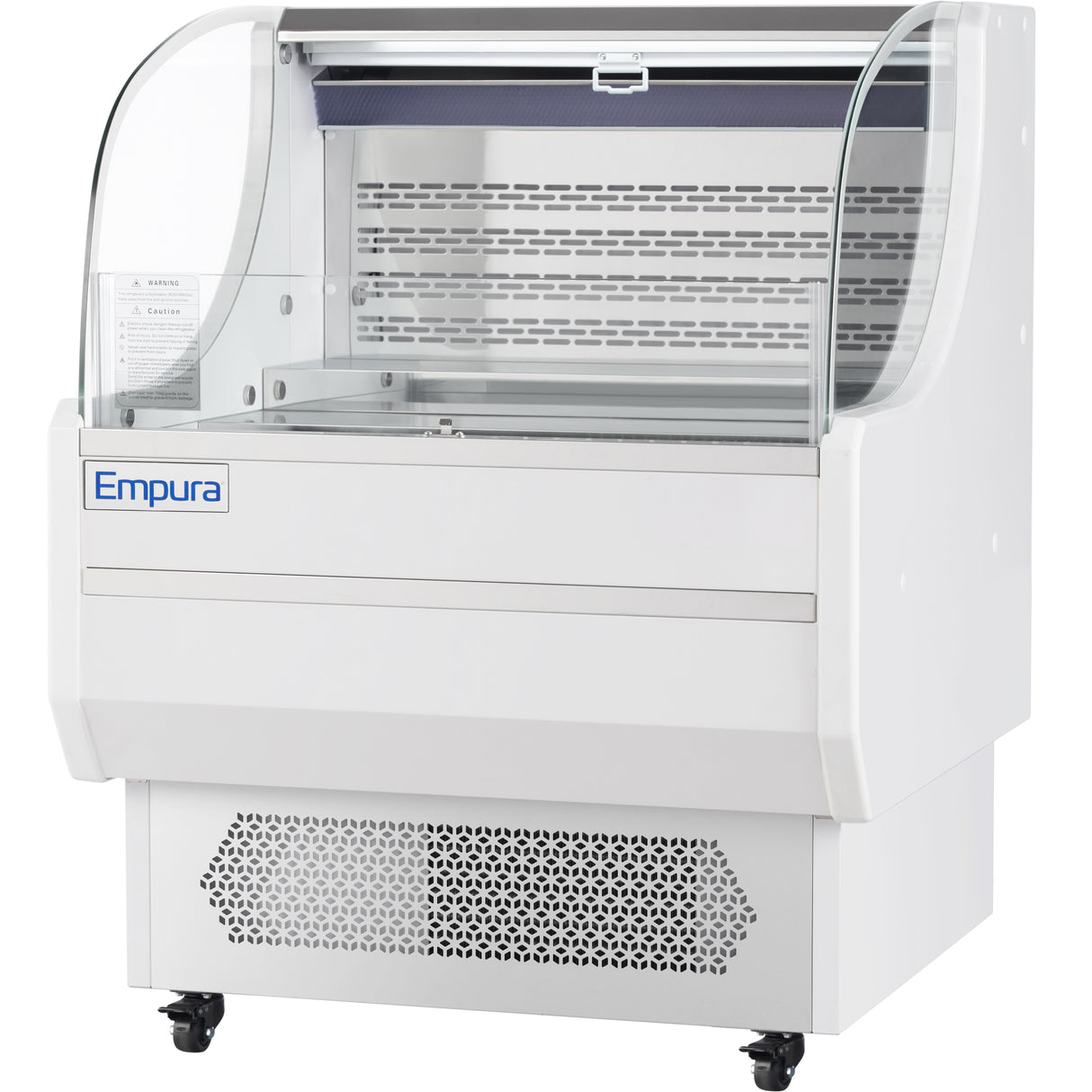 Empura Refrigeration E-HACMR-36W Open Air Merchandiser 35.4"W × 33.2"D × 46"H 7.5 Cu. Ft. Capacity